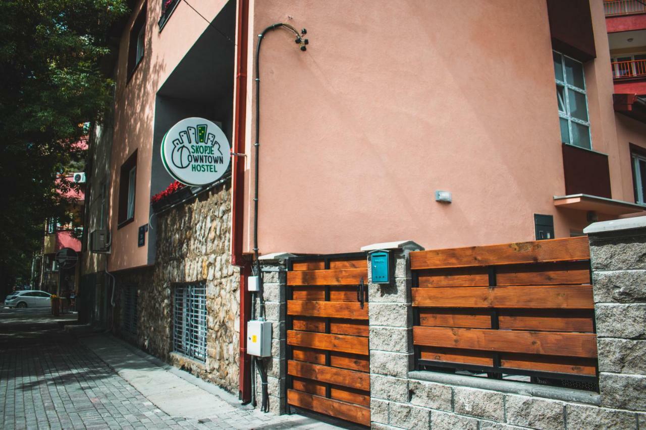 Skopje Downtown Hostel Ngoại thất bức ảnh